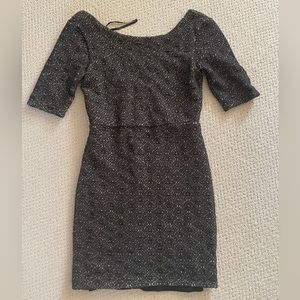 Free People stretchy black dress